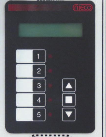 C.1 Controls and Indicators (Continued.) on THe back of THe broiler 1. Belt reverse buttons.