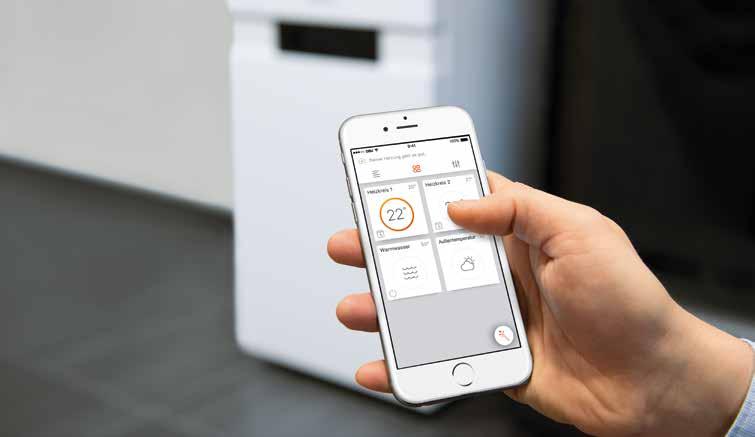 Connectivity ViCare app Vitoconnect The ViCare app offers you a convenient way to operate your heating system and save energy anytime, anywhere.