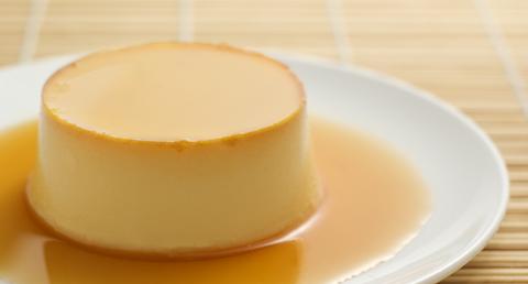 Flan INGREDIENTS 6 eggs 2 tsp vanilla extract 1 cup sugar, divided 1 tsp grated orange rind (optional) 3 cups milk DIRECTIONS Place a skillet over low heat.