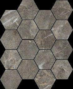 shown) Hexagon Mosaic CHARM