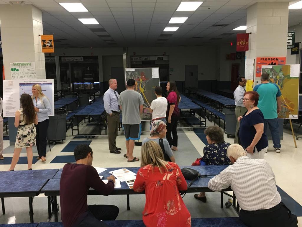 Public Involvement Multiple opportunities for participation Environmental & Project Advisory Groups Public Meetings Kick-off September 25, 2018 Alternatives Workshop March 14, 2019 Poinciana High