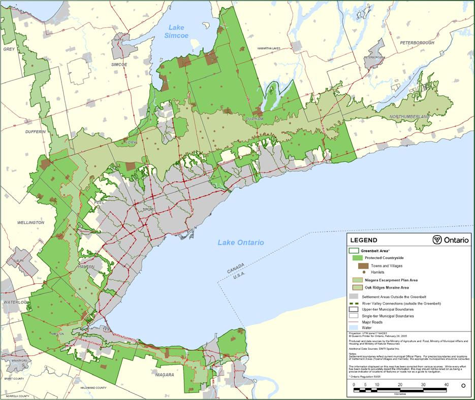 GREENBELT PLAN Source: Ministry of Municipal Affairs and Housing (http://www.mah.gov.on.ca/asset1293.aspx) HOW DOES THE GREENBELT PLAN APPLY TO THIS STUDY?