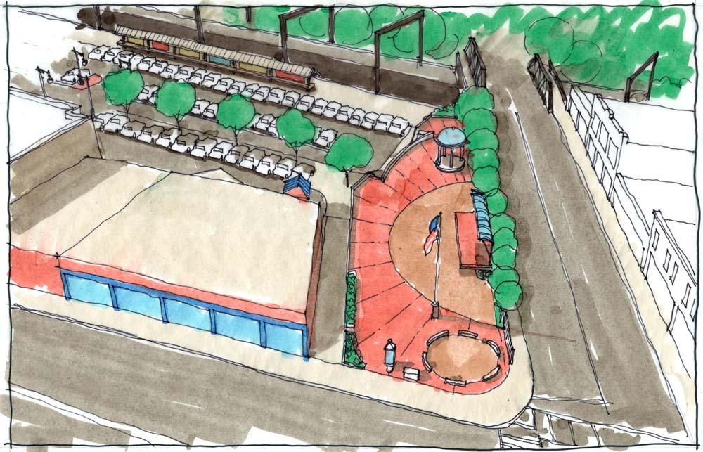 17. Expand and improve the Cleary Square Plaza to provide a larger, more usable gathering space for events