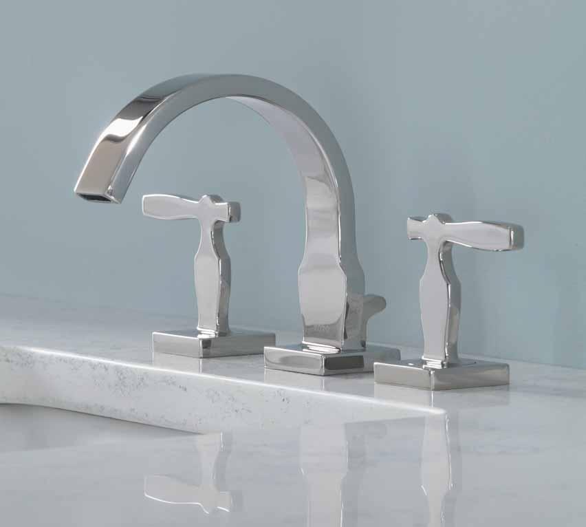 Aimes Inspired by timeless design but with a twist of modernism, the Aimes faucet and shower fixtures blend two design aesthetics together to make it a perfect choice for a variety of décors.