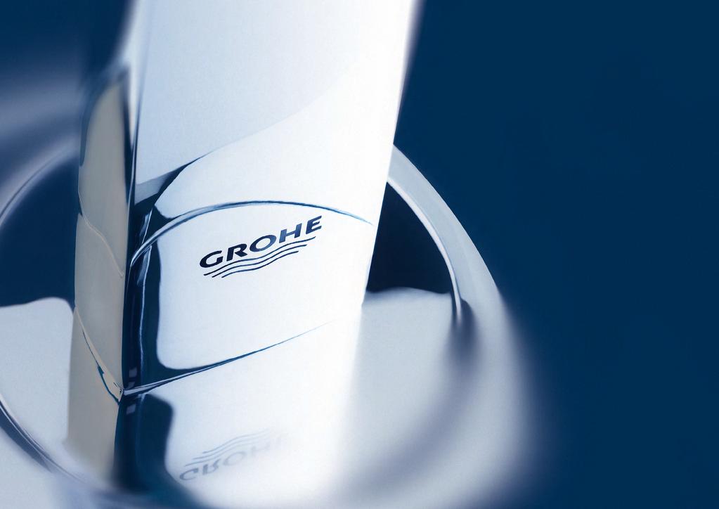 ...and GERman engineering... grohe s people have been regarded by their peers in the industry as masters of technology, because of their innovations, outstanding design and award-winning fittings.