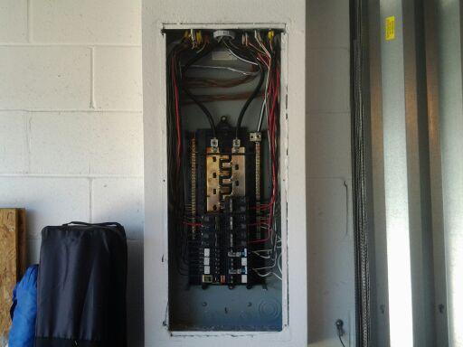 1. Electrical Panel Electrical Location: East side of the house. Location: Located in the garage. No major system safety or function concerns noted at time of inspection at main panel box. 2.