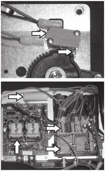 ELECTRICAL DIAGRAM ELECTRICAL SYSTEM 1. ELECTRIC HARNESS INSPECTION A. Verify the functionality and adjustment of the micro switches of the switch levers. B.