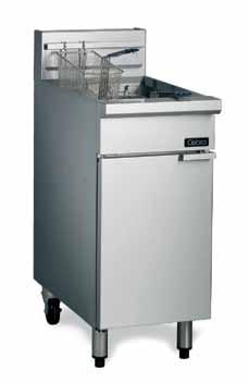 Gas Fryer 400mm A small kitchen often has big use for a fryer. That s why the Cobra Fryer is high in performance.