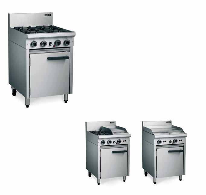 Gas Range Static Oven 600mm The centerpiece of any kitchen, the oven range needs to be the workhorse.