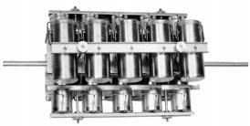 FIG. 5 Specimen Containers Mounted on Launder-Ometer Rotor (Procedure A) 8.