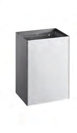 Wall-Mounted Waste Receptacles 15 1 /4" 390mm 3 /4" 19mm 25 7 /8" 655mm LinerMate 20 7 /8" 530mm 27 3 /4" 705mm 3 7 /8" 100mm 5 1 /16" 130mm