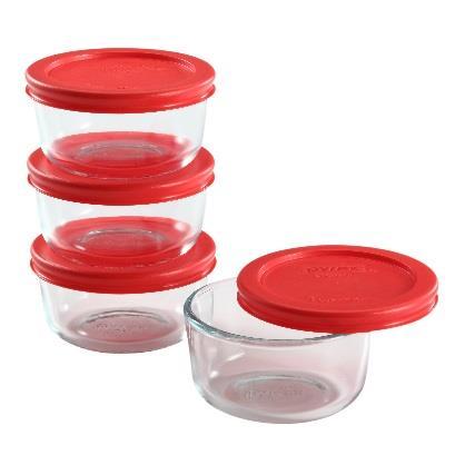 4cup, and 7cup 1085655 Pyrex 8pc set,