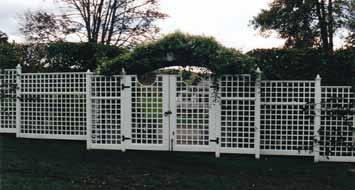 ~ Fences ~ There is a variety of fencing options available to create the perfect look and