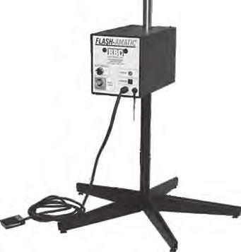 HEAT CONTROLS Black Flash Heat Controls Attach To Any Existing Floor Stand and Controls Line Voltage From 0-100%. Includes 10 ft.