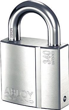 ABLOY padlocks offer a selection of different key systems, key profiles and key security levels.