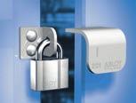 220 mm) makes it easier to ensure that a padlock does not get mislaid while the object that it secures is