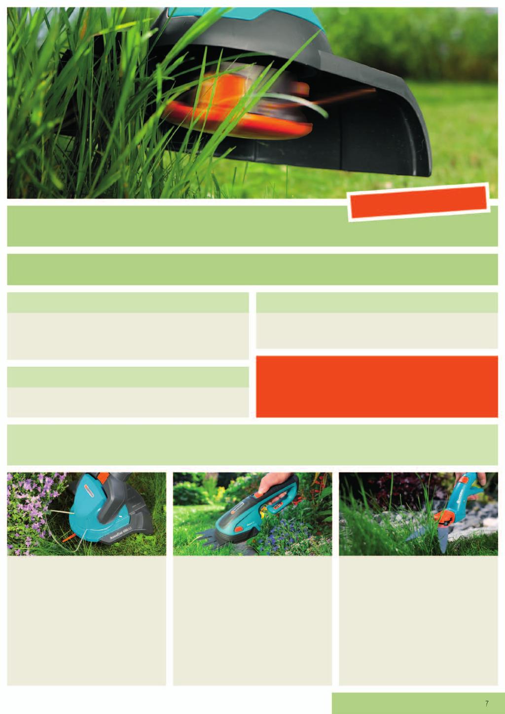 A perfect lawn contour is achieved with mechanical grass shears, battery grass shears, or a trimmer, depending on the demand and length of the lawn edge. Why? Where? Precision mowing as with shears.
