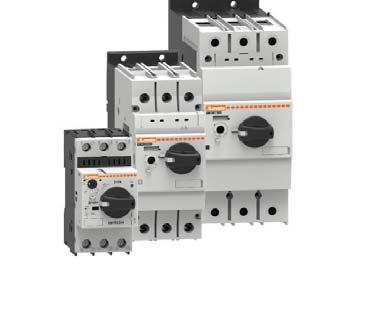 ELECTROMECHANICAL STARTERS AND ENCLOSURES Direct-on-line starters in non-metallic enclosure complete with or without thermal relay