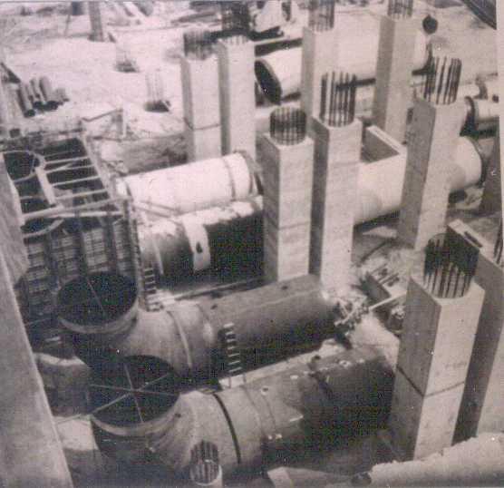 Circ Water Pump House showing