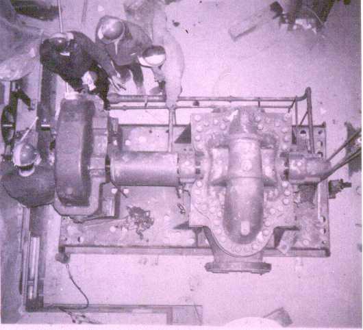 Reduction Gear, coupled a Main Feed