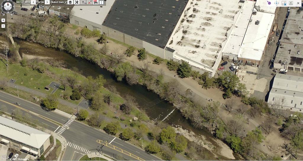Existing RPA Conditions Shirlington Dog Park Minimal riparian buffer Exposed soil and soil
