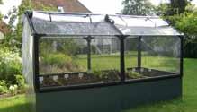 Depending on the type of vegetables you are growing, you can take off the plastic sides during the