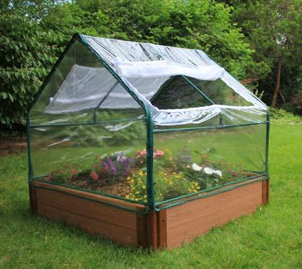 Connectable Greenhouse Kits Kick start your spring sales rush with these must have value-priced garden necessities. Greenhouse Kit Package Dimensions: 7.