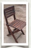 runners or mexican sarapes as overlays Rustic chair or bamboo