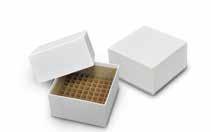 Standard Cardboard 64-cell Divider (1180065-U) 64-cell Dividers are made of 8x8, 9/16 cells and each divider holds 64 14 mm wide vials.