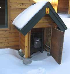 Snow Safety Tips: Install a structurally engineered shelter above your natural gas meter to prevent snow and ice accumulation.
