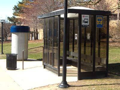 M. BUS SHELTERS The A/E should work with UPO, Parking and Transportation Services and Public Safety to locate shelters. Contact UPO for the standard model information. N.