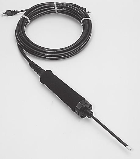 More convenience Sniffer probe with LEDs that indicate the measurement status and with a zero button facilitates sniffing leak detection Bypass option for the installation of an auxiliary primary