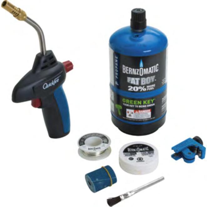 Pipe Repair Plumber's Kit Trigger Start Torch 16.