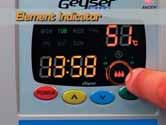 Element indicator The element indicator shows the user when the element is switched on.