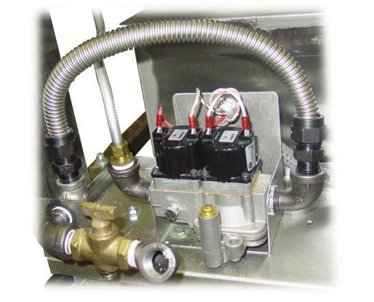 Installation 2-10. Gas Pressure Setting and Adjustment Use the following procedure to set the Fryer manifold pressure to correct setting.