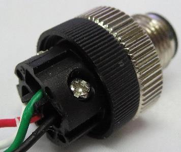 3) Use a screwdriver to fasten ends of cable to the terminals inside the plug head IMPORTANT: Be careful to ensure