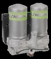 Dual Turbo-2000, the SKF Brakemaster line of dual air dryers can meet the requirements of the high output compressors required on 2010 transit bus engines.