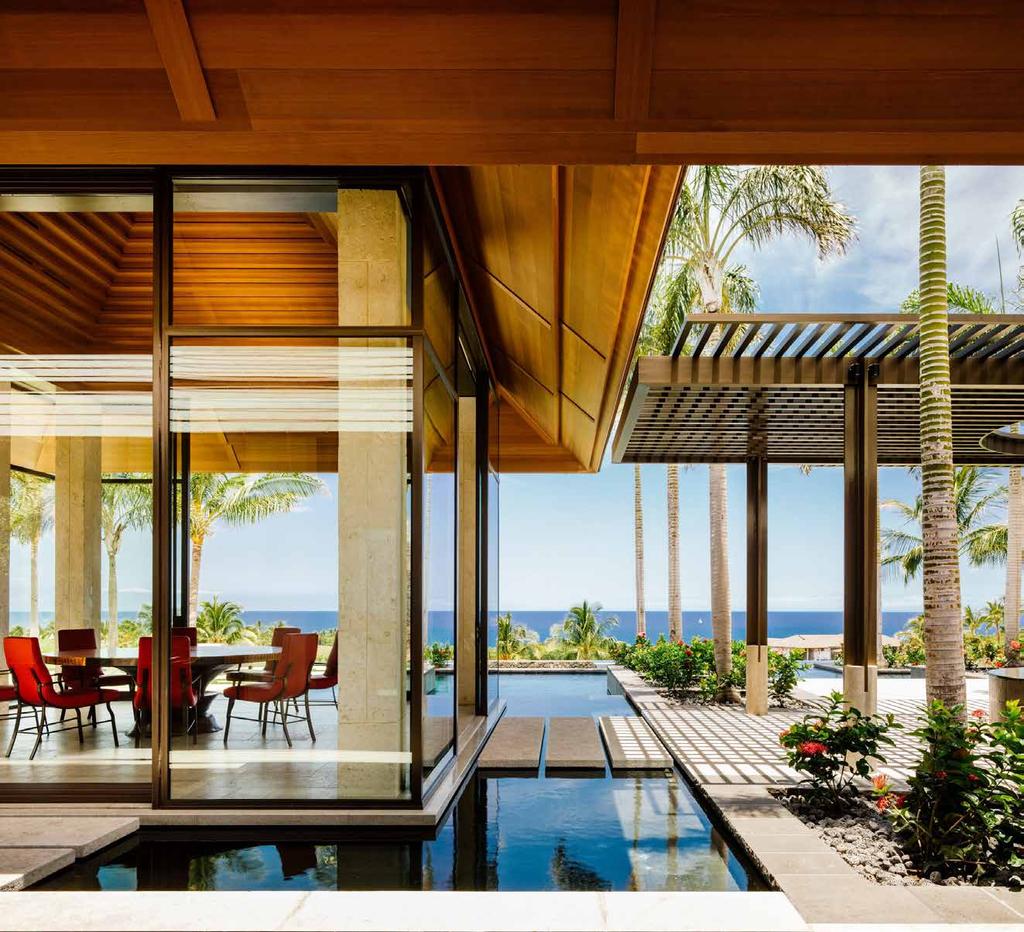 A MOVEMENT Rejuvenated and reinvented architectural approaches like these are taking residential architecture back to the future in Hawaii.
