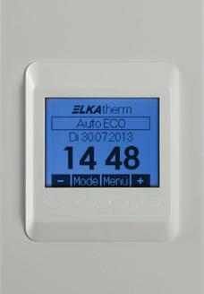 The all our thermostats, the plug digital room thermostat offers thermostat is provided with you the possibility of program- frost protection that is acti- ming switching times and vated when the