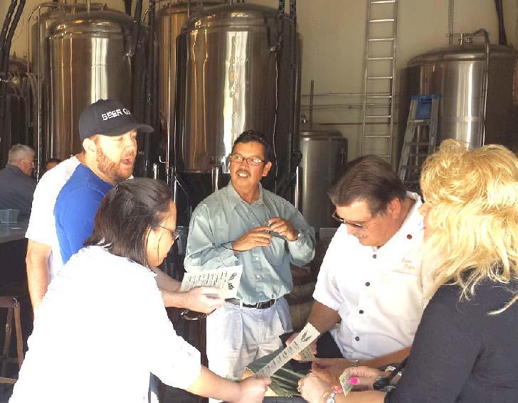 excellent industry tours organized by Jeff and Rafael Agrazsanchez in Temecula, held August 22-24, 2014.