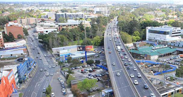 D3 Context The Environmental Impact Statement (EIS) referred to the Powells Creek Precinct, Parramatta Road Precinct and M4 Motorway Precinct within the Arnotts Reserve area, as outlined on Figure