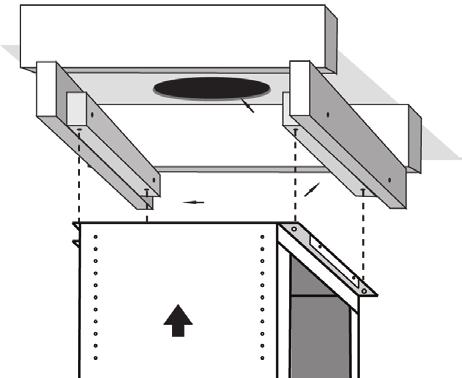 Island Mounted Hoods Step F. Mounting Height Calculation 1. For an island hood installation, you will need to consider the following when calculating the mounting height (C - Fig. 12 on p.