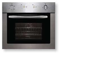 OVENS Oven 60IN 2110 Inox 034009101 Built-in Electric Oven 8 Cooking Functions Energy Efficiecy Level: Class A Dimensions: 600 x 570 x 600mm Net Capacity: 56 litres Fully programmable with LED