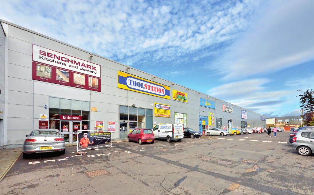 For Sale Prime Multi-let Trade Counter Investment SARACEN STREET, GLASGOW G22 5HT Executive Summary Prime multi-let Trade Counter Investment extending to 159,190 sq ft Strong location easily