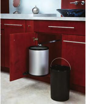 8-010/8-700 SERIES - BUILT-IN WASTE CONTAINERS Designed to be conveniently accessible