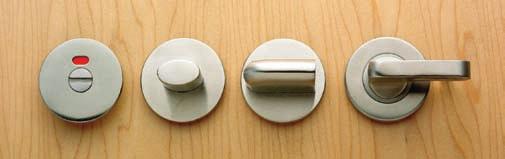 ORBIS COMMERCIAL LEVER FURNITURE Escutcheons Concealed fixing Suitable for use in conjunction with all Orbis Commercial rose mounted lever handles or with pull handles Snap on cover conceals fixings
