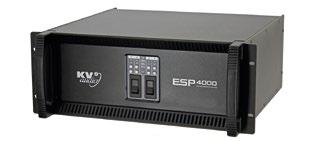 ESP2000 The ESP2000 two channel power amplifier incorporates KV2 s SLA design principles, delivering very low distortion characteristics, even under extreme operation.