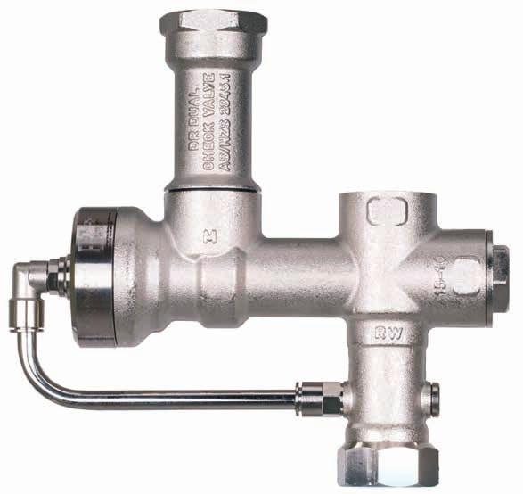 AquaSaver AquaSaver Hydraulic Rain/Mains Changeover Valve Automatic Rain/mains system for domestic and commercial applications Designed for pressure pump supply systems for harvesting rainwater with