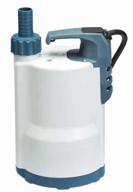 PPS-25 Zenox Puddle Sucker Drainage Pump Robust, high quality, emergency pump Applications where maximum drainage required 7.