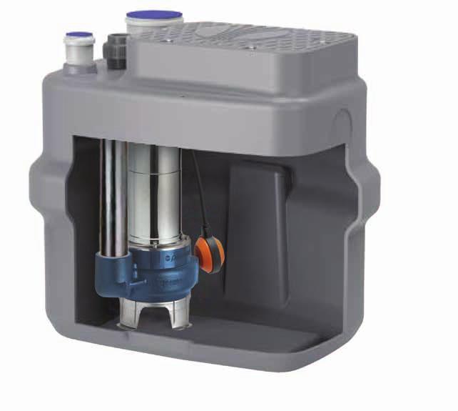 ULS-1 Zenox Undersink Sullage Units Robust, high quality, dirty water pump Ideal for remote kitchens, basements, etc.